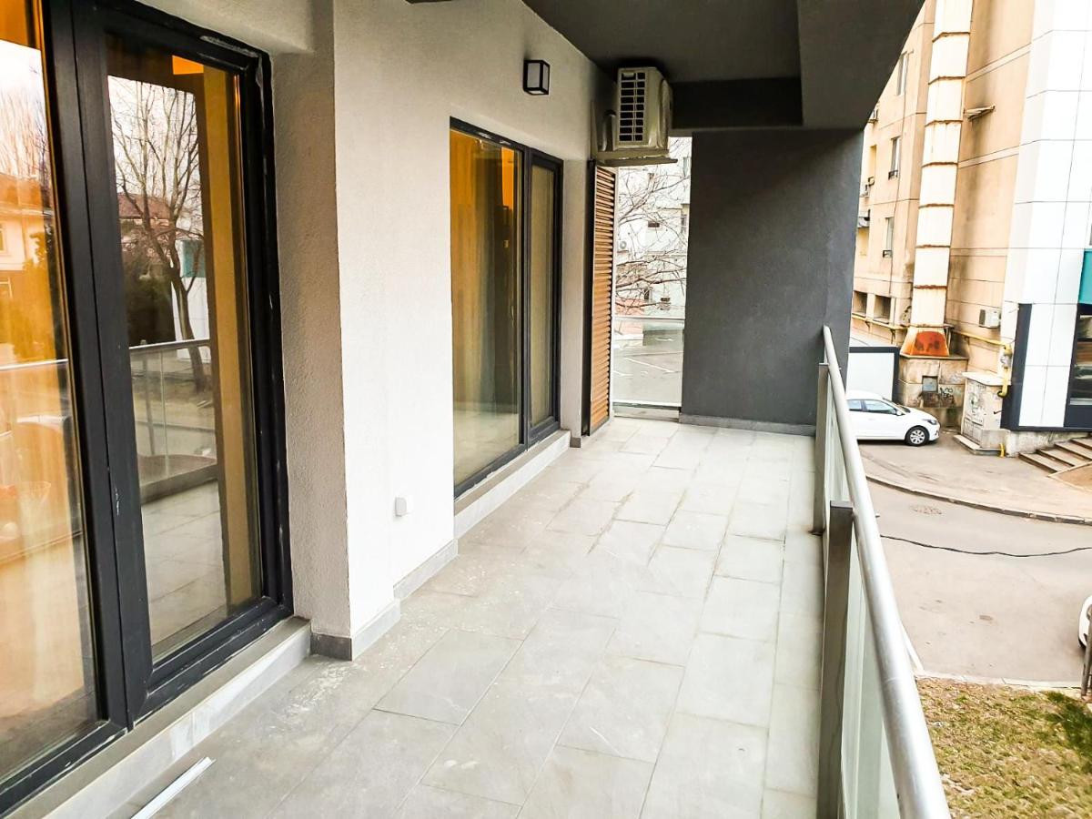 Ferienwohnung Urban Retreat: Industrial Chic 1Br Ap - Heart Of Bukarest Exterior foto